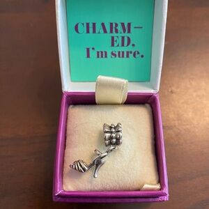 Sterling Silver High Heel Shoe Bead Charm